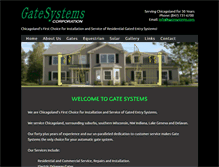 Tablet Screenshot of gatesystems.com